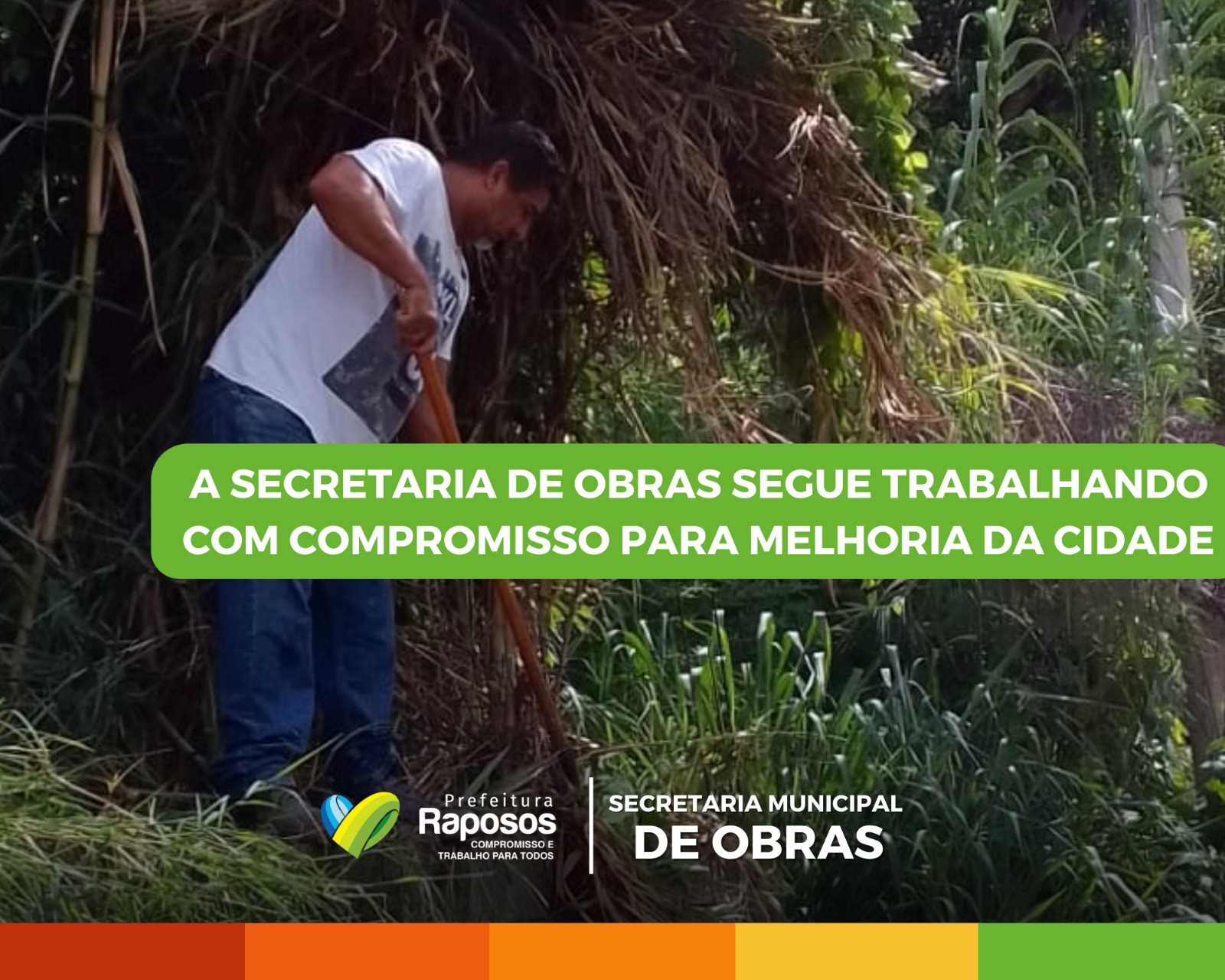 Prefeitura Municipal De Raposos Secretaria De Obras Segue Trabalhando